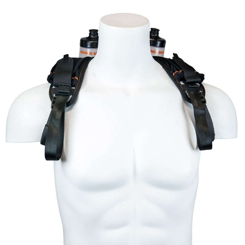 HydraQuiver Double Barrel Hydration Pack: For large chest – Orange Mud, LLC