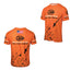 Orange Stretchy Running Shirt - Hydration vest packs for runners, cyclists, and ironman - Orange Mud, LLC