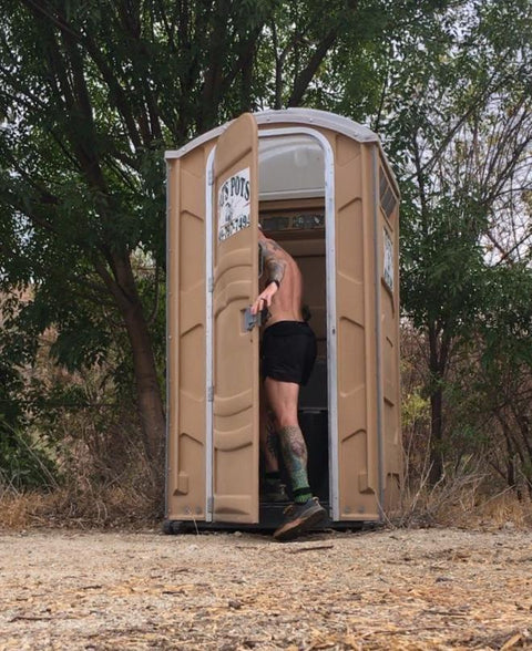 When did the porta potty become such a familiar part of my life? - Orange Mud, LLC