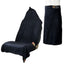 Orange Mud Transition Wrap 2.0 changing towel and seat cover, Black