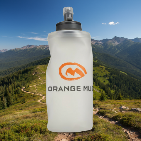 Orange Mud 500ml Soft Flask With Locking Bite Valve