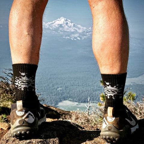 6 Merino Wool Sock for Run, Bike, Hike – Orange Mud, LLC