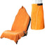 Orange Mud Transition Wrap 2.0 changing towel and seat cover, Orange