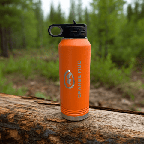 Orange Mud, LLC 32oz Double Insulated Steel Water Bottle