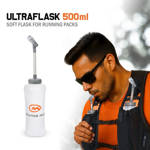 Orange Mud, LLC Accessories 500ml Ultraflask, 500ml soft flask, 17 oz, by Orange Mud
