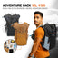 Orange Mud, LLC Packs Adventure Pack, 12L 3.0: Ideal for ultra running, hiking, mountain biking