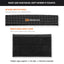 Seat Belt Wrap ripstop shell and mesh liner feature callouts