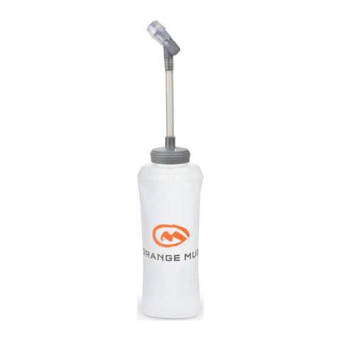 Orange Mud UltraFlask 600ml (20oz) soft flask with straw, 1 flask