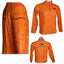Running Performance Shirt, 1/4 Zip, Orange - Hydration vest packs for runners, cyclists, and ironman - Orange Mud, LLC