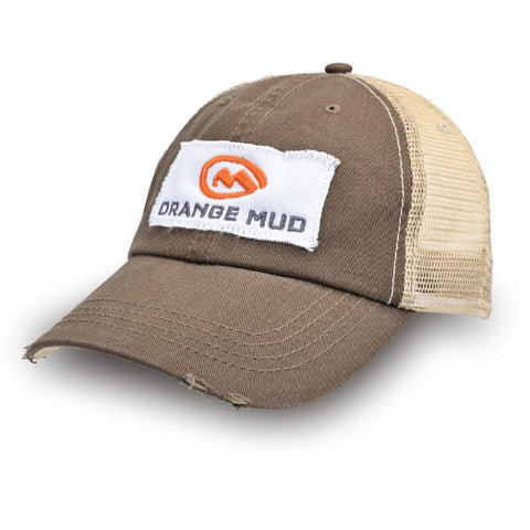 Orange Mud Vintage Trucker Running Hat - Hydration vest packs for runners, cyclists, and ironman - Orange Mud, LLC