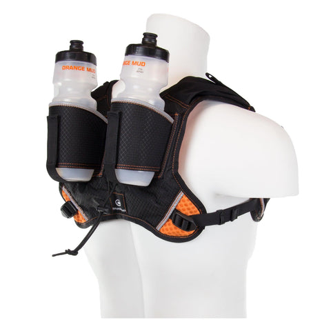 HydraQuiver Vest Pack 2 - 2.0: Ideal for marathon, Ironman, and ultrarunning. - Hydration vest packs for runners, cyclists, and ironman - Orange Mud, LLC