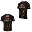 Black Stretchy Running Shirt - Hydration vest packs for runners, cyclists, and ironman - Orange Mud, LLC