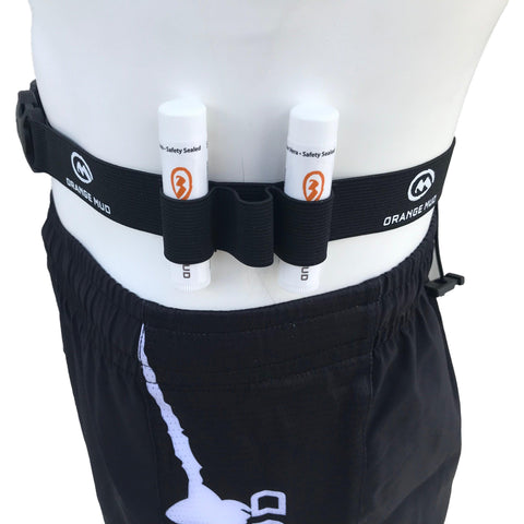 Running Race Belt - Hydration vest packs for runners, cyclists, and ironman - Orange Mud, LLC