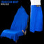 Transition Wrap 2.0: Changing Towel and royal blue car seat cover