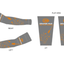 Orange Mud, LLC Accessories Arm Cooler Sleeve, Arm Warmer, Ice Storage, iPhone Holder, For Run And Ride