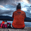Orange Mud, LLC Accessories Running Performance Shirt, 1/4 Zip, Orange