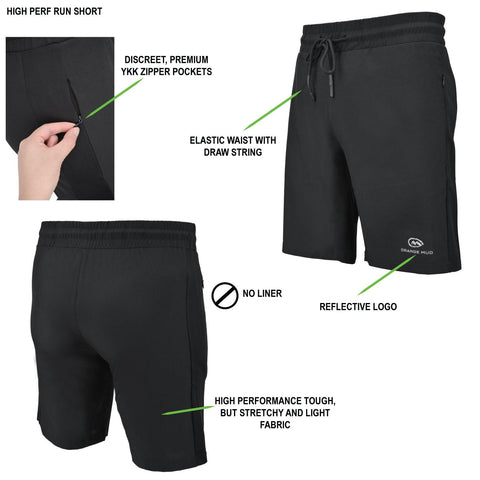 Orange Mud, LLC Accessories XS 9" High Performance "HIPERF" Run Short