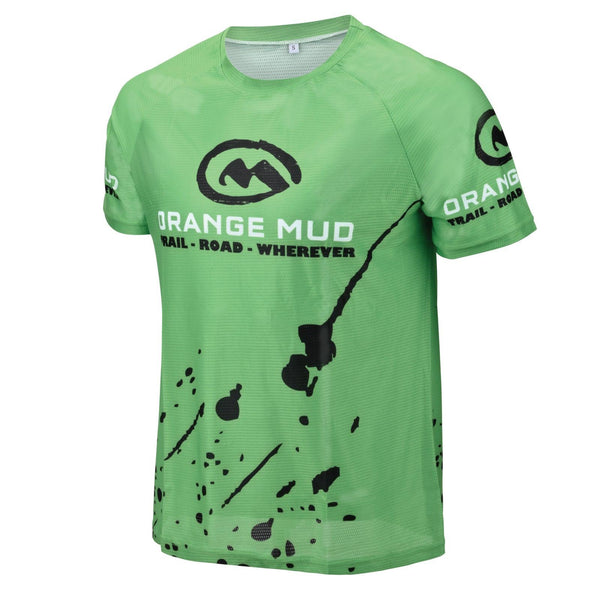 【超安い】 Shirt, Running Stretchy Green LLC Mud, Orange – ジャケット・アウター