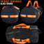 Orange Mud, LLC Packs Beast-Black-Orange Strap The Beast - Gear Hauler Duffle Bag USA MADE
